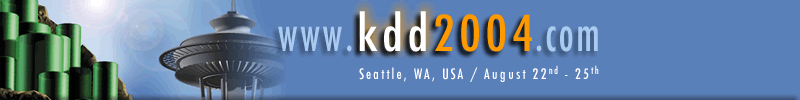 KDD 2004 Banner
