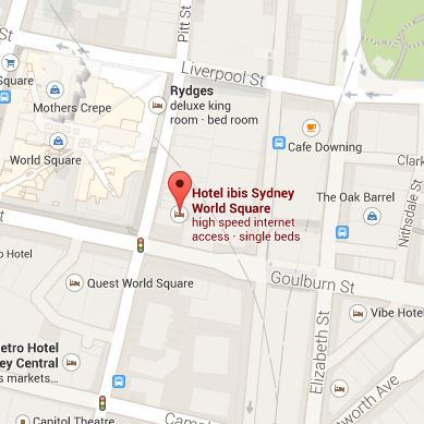 ibis World Square in Google Maps